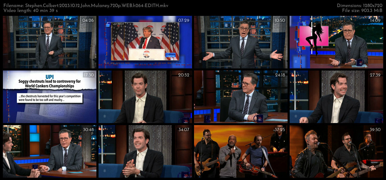 Stephen Colbert 2023 10 12 John Mulaney 720p WEB h264 EDITH TGx