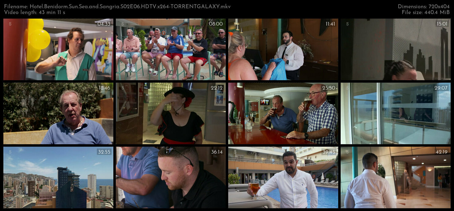 Hotel Benidorm Sun Sea and Sangria S02E06 HDTV x264 TORRENTGALAXY