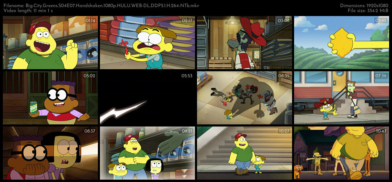 Big City Greens S04E07 Handshaken 1080p HULU WEB DL DDP5 1 H 264 NTb TGx