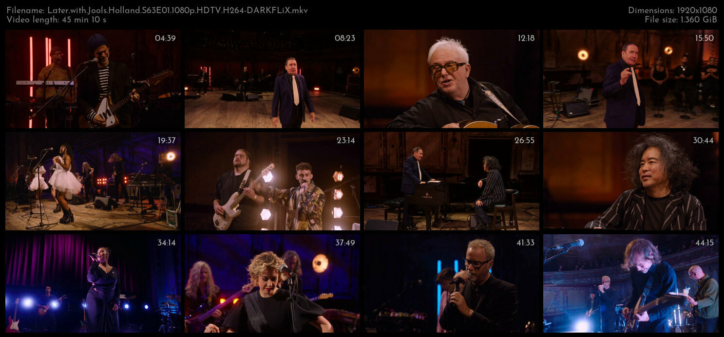 Later with Jools Holland S63E01 1080p HDTV H264 DARKFLiX TGx