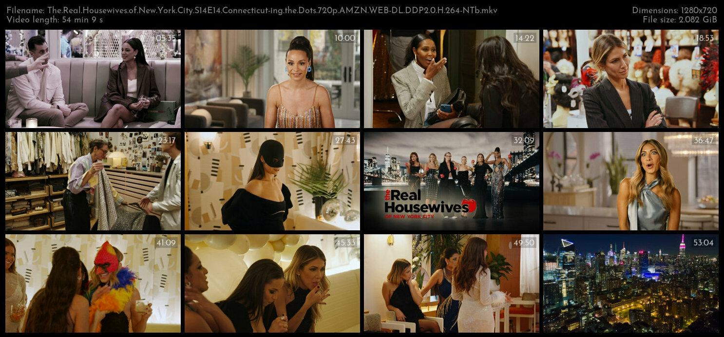 The Real Housewives of New York City S14E14 Connecticut ing the Dots 720p AMZN WEB DL DDP2 0 H 264 N