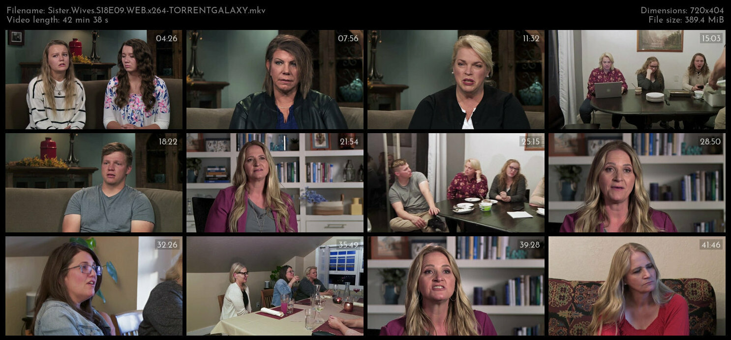 Sister Wives S18E09 WEB x264 TORRENTGALAXY