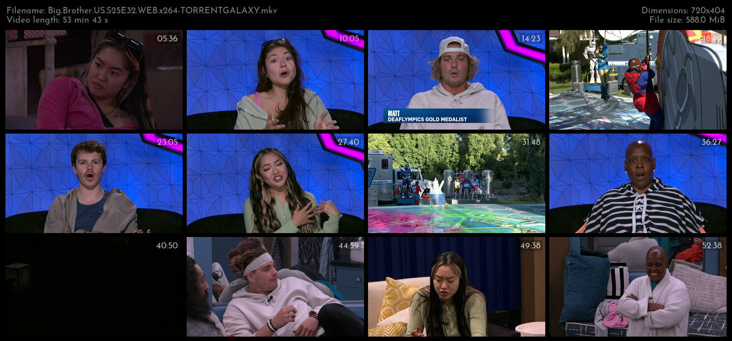 Big Brother US S25E32 WEB x264 TORRENTGALAXY