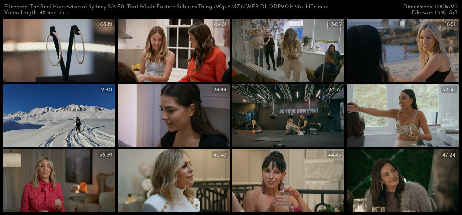 The Real Housewives of Sydney S02E01 That Whole Eastern Suburbs Thing 720p AMZN WEB DL DDP2 0 H 264