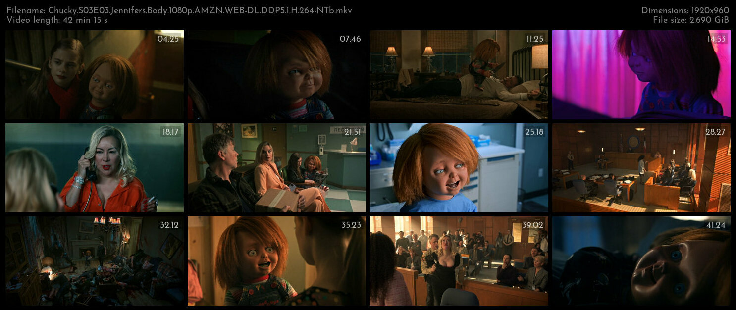 Chucky S03E03 Jennifers Body 1080p AMZN WEB DL DDP5 1 H 264 NTb TGx