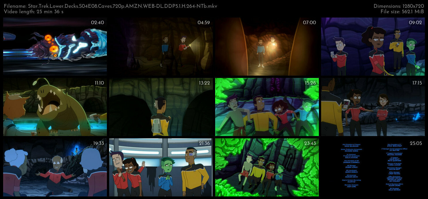 Star Trek Lower Decks S04E08 Caves 720p AMZN WEB DL DDP5 1 H 264 NTb TGx