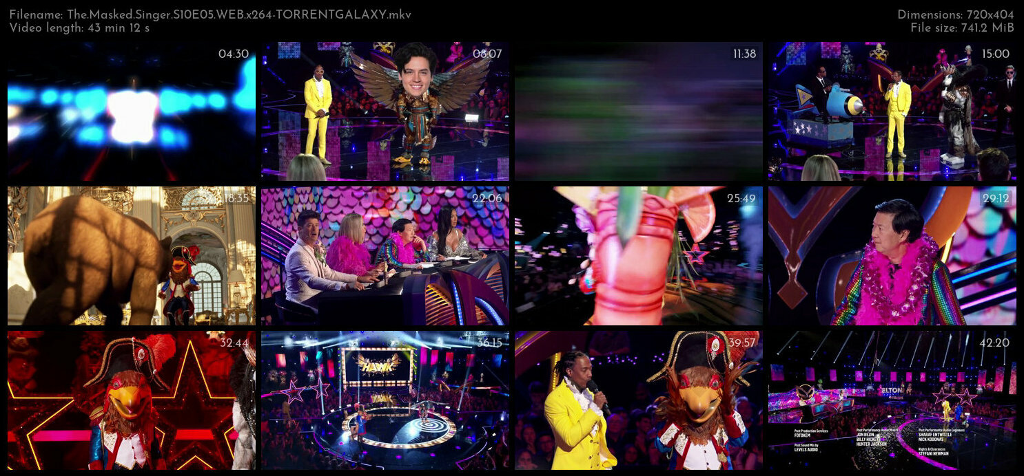 The Masked Singer S10E05 WEB x264 TORRENTGALAXY