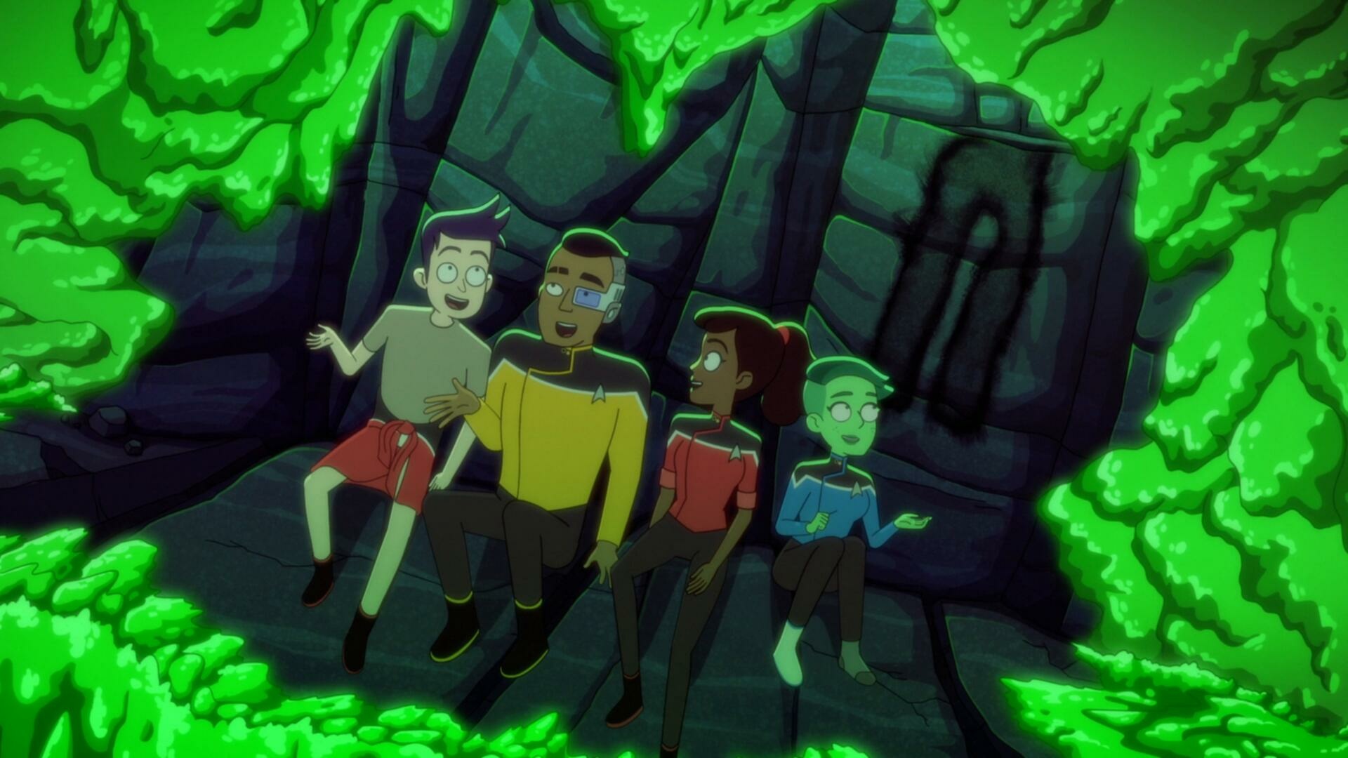 Star Trek Lower Decks S04E08 Caves 1080p AMZN WEB DL DDP5 1 H 264 NTb TGx