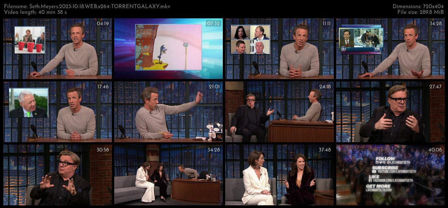 Seth Meyers 2023 10 18 WEB x264 TORRENTGALAXY