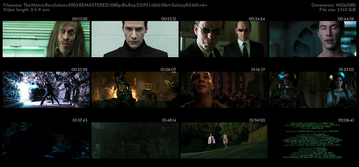 The Matrix Revolutions 2003 REMASTERED 1080p BluRay DDP5 1 x265 10bit GalaxyRG265
