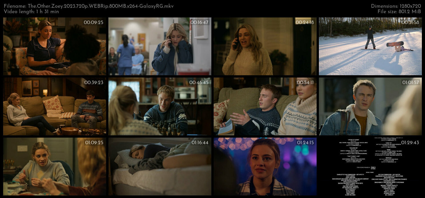 The Other Zoey 2023 720p WEBRip 800MB x264 GalaxyRG