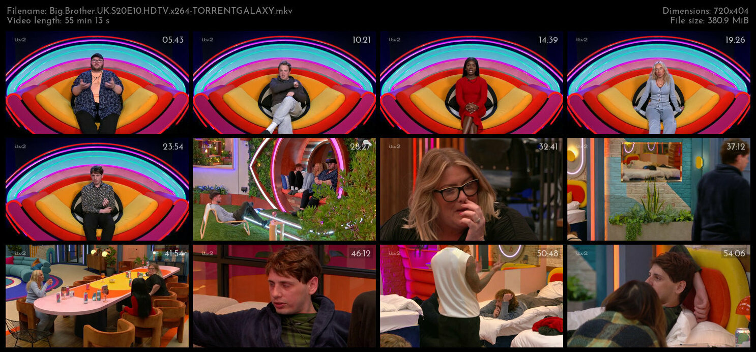 Big Brother UK S20E10 HDTV x264 TORRENTGALAXY