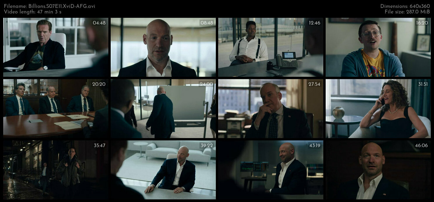 Billions S07E11 XviD AFG TGx