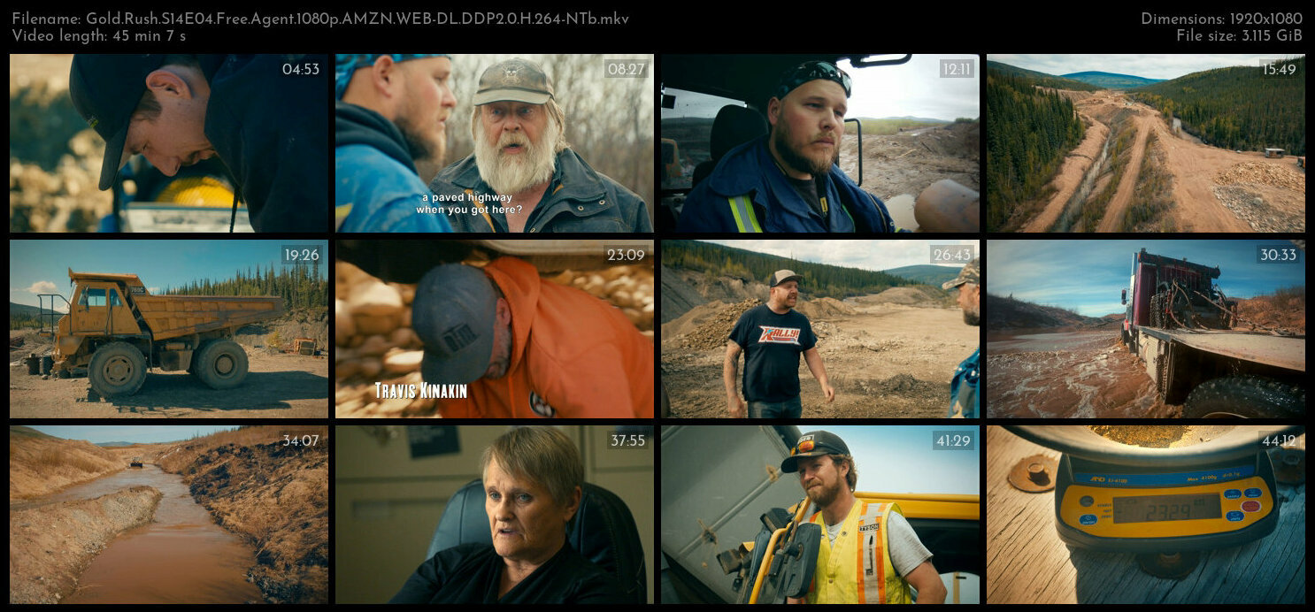 Gold Rush S14E04 Free Agent 1080p AMZN WEB DL DDP2 0 H 264 NTb TGx