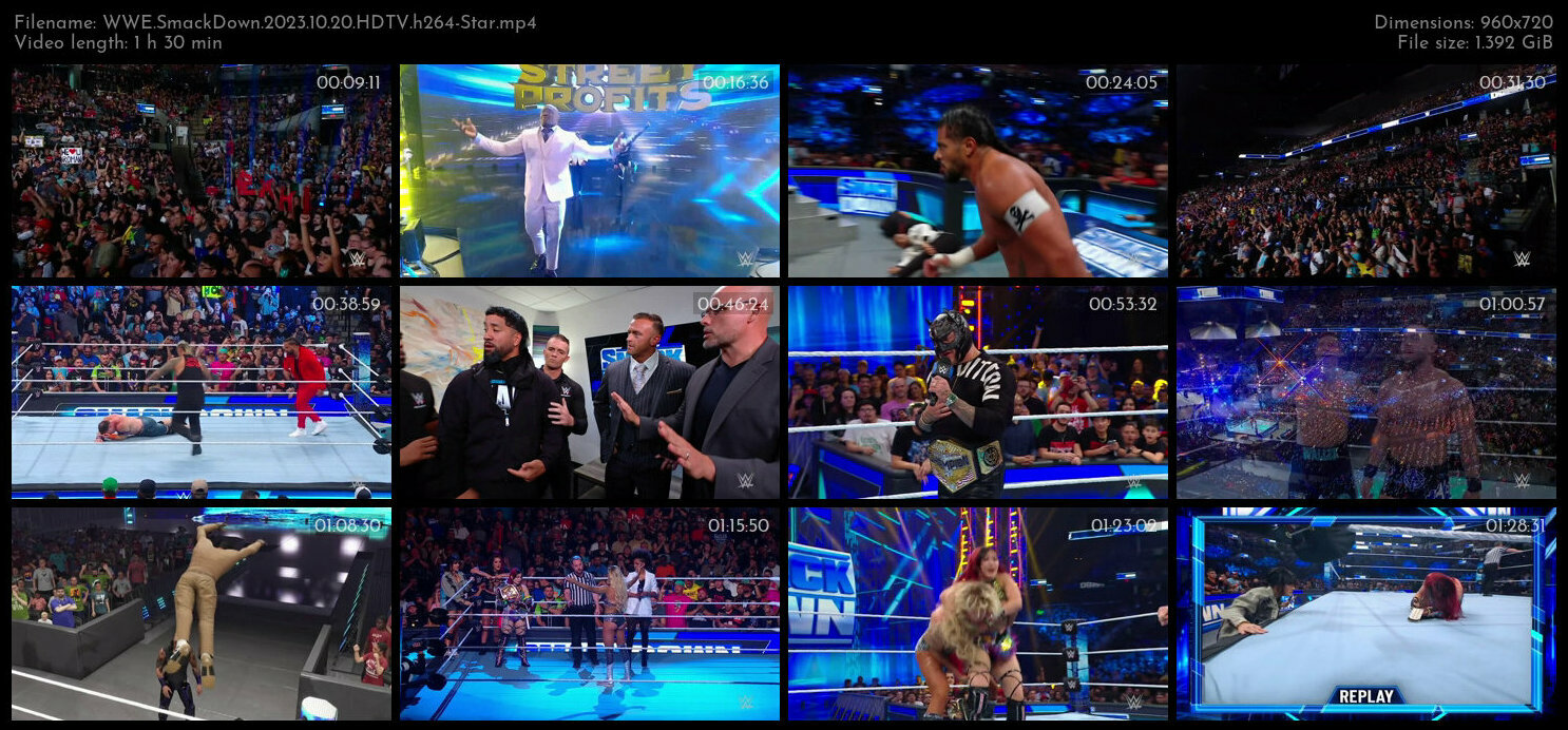 WWE SmackDown 2023 10 20 HDTV h264 Star TGx