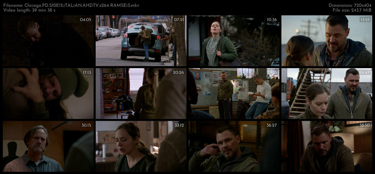 Chicago PD S10E15 iTALiAN AHDTV x264 RAMSEiS TGx