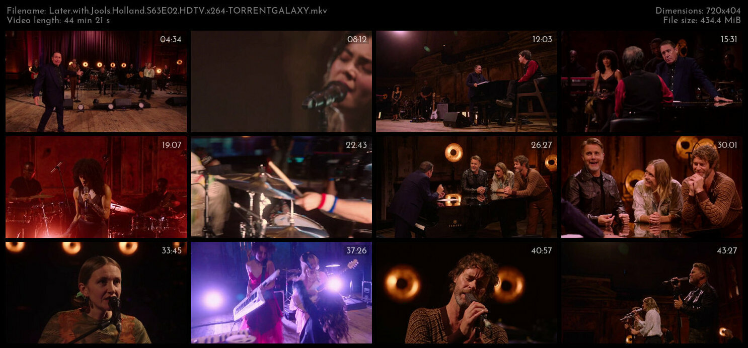 Later with Jools Holland S63E02 HDTV x264 TORRENTGALAXY