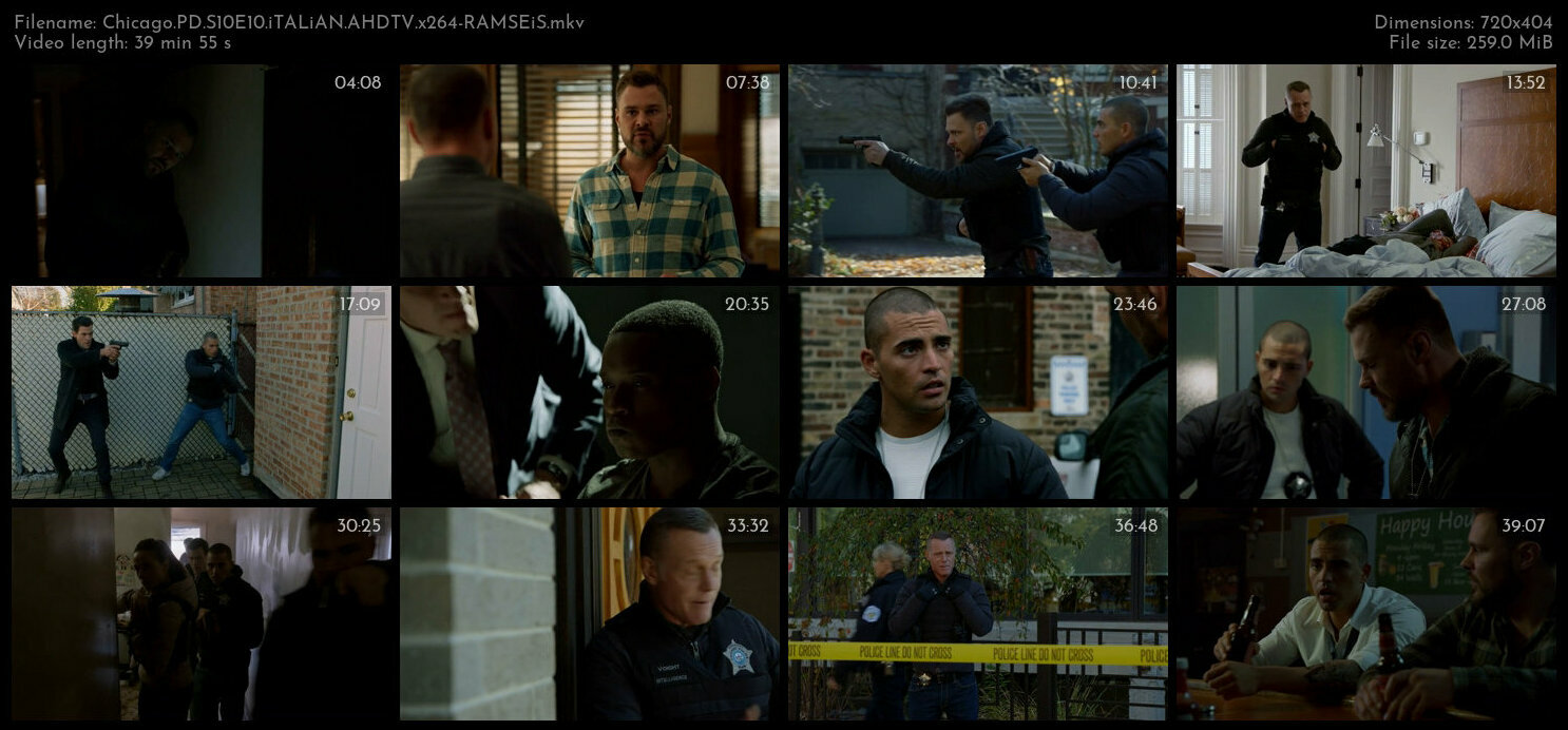 Chicago PD S10E10 iTALiAN AHDTV x264 RAMSEiS TGx