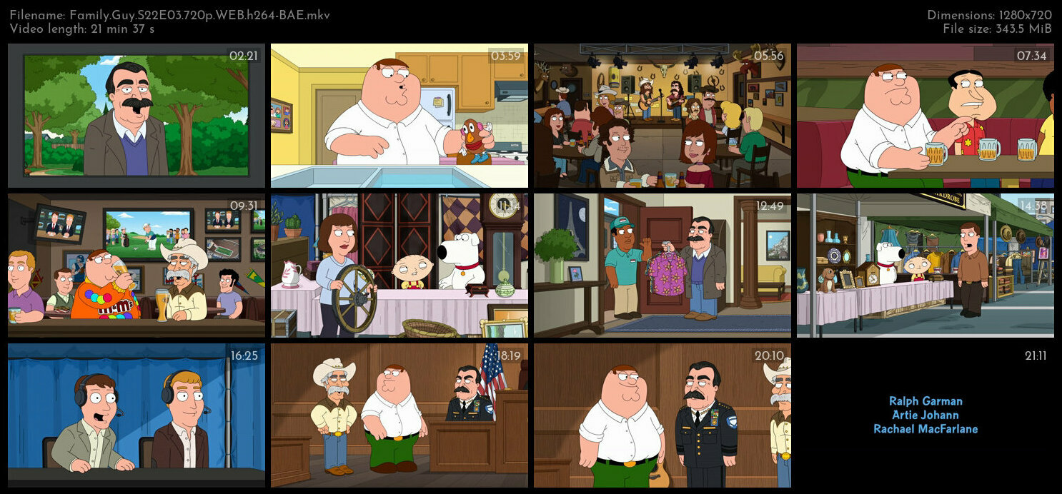 Family Guy S22E03 720p WEB h264 BAE TGx