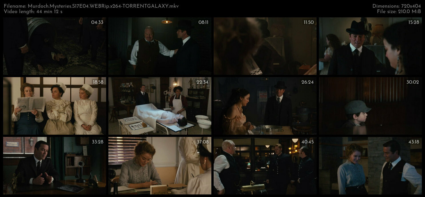 Murdoch Mysteries S17E04 WEBRip x264 TORRENTGALAXY