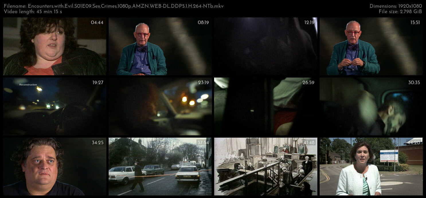 Encounters with Evil S01E09 Sex Crimes 1080p AMZN WEB DL DDP5 1 H 264 NTb TGx