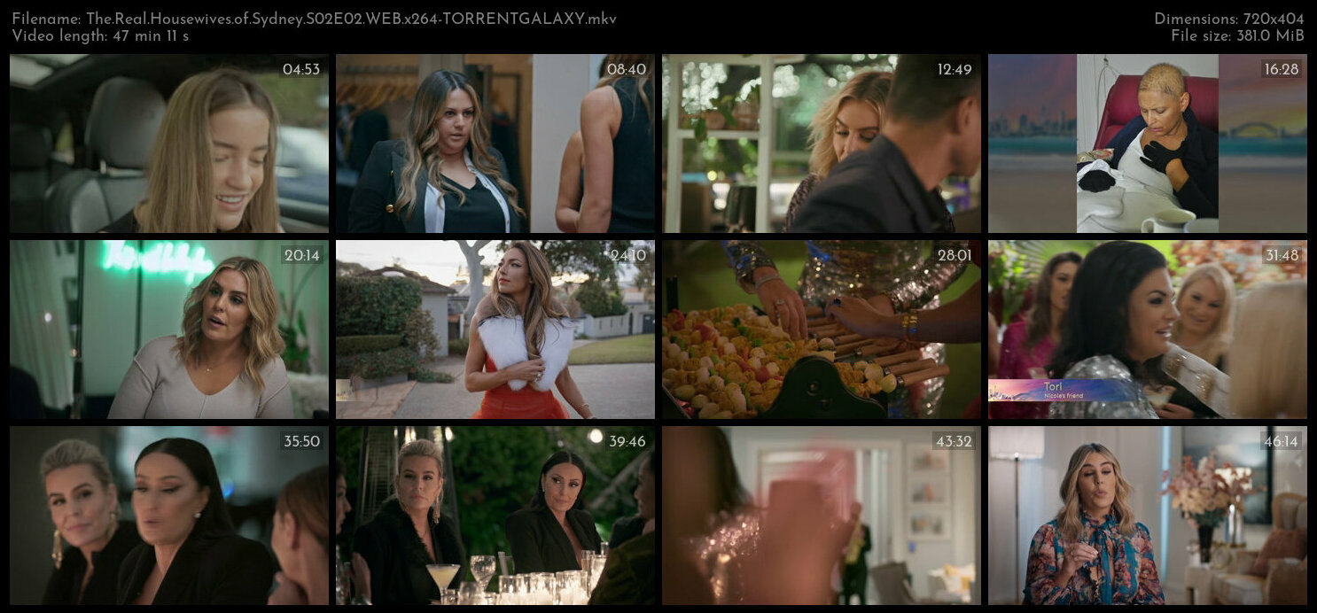 The Real Housewives of Sydney S02E02 WEB x264 TORRENTGALAXY