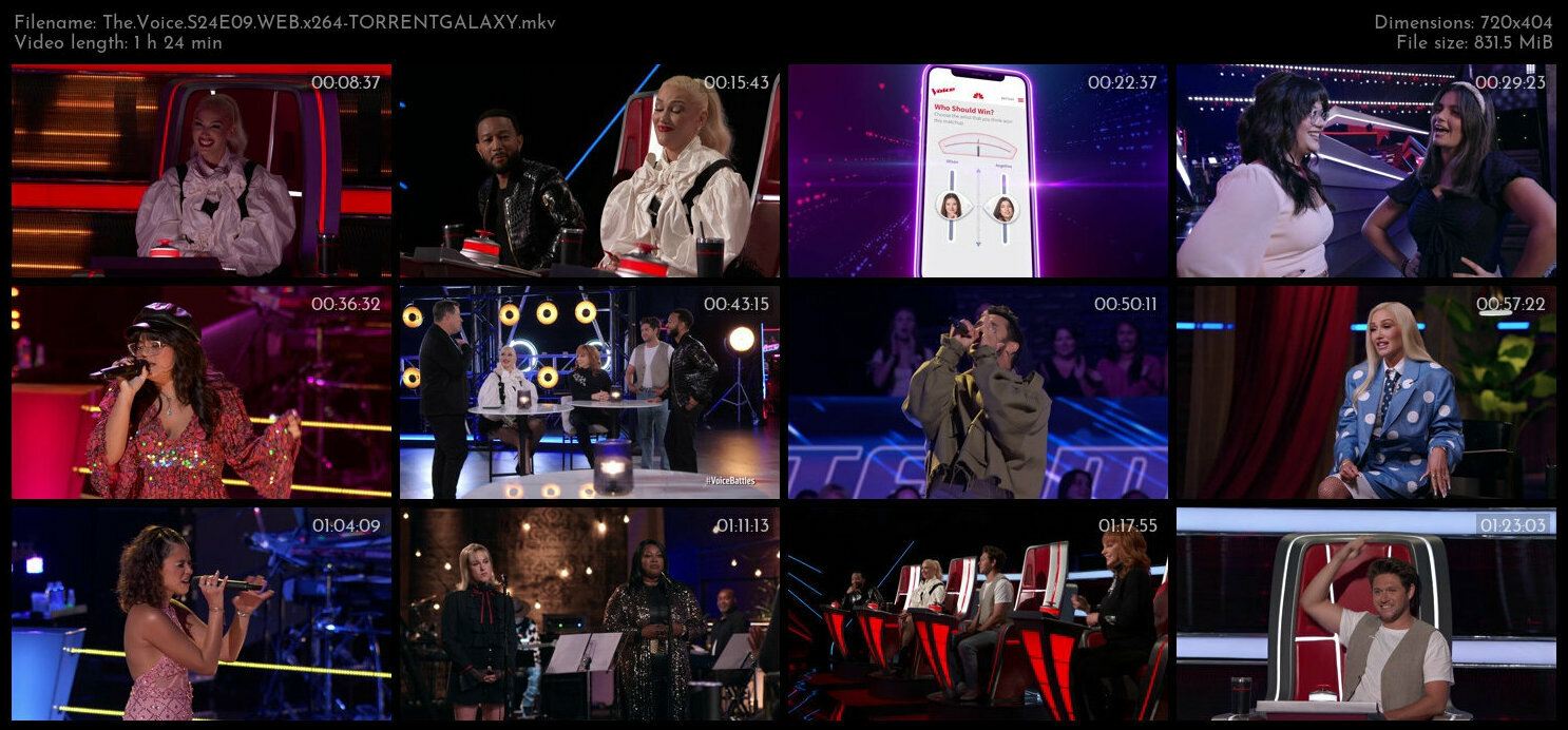 The Voice S24E09 WEB x264 TORRENTGALAXY