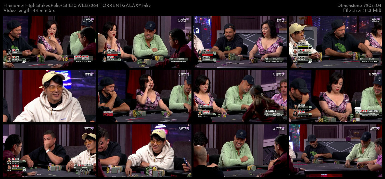 High Stakes Poker S11E10 WEB x264 TORRENTGALAXY