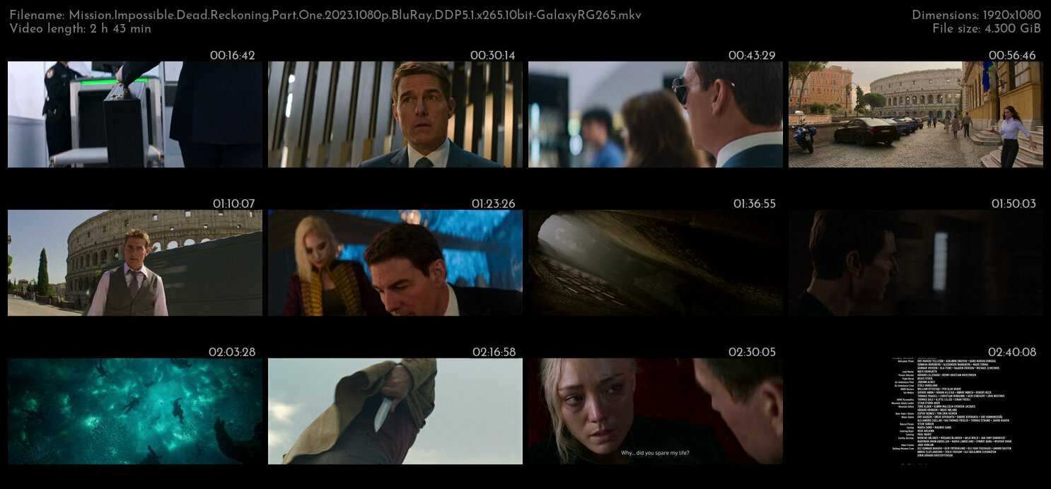 Mission Impossible Dead Reckoning Part One 2023 1080p BluRay DDP5 1 x265 10bit GalaxyRG265