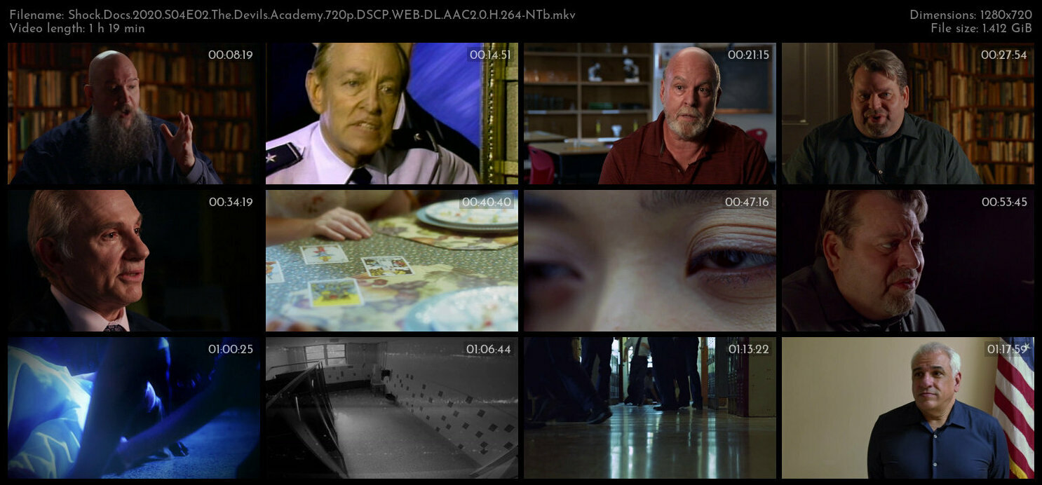 Shock Docs 2020 S04E02 The Devils Academy 720p DSCP WEB DL AAC2 0 H 264 NTb TGx
