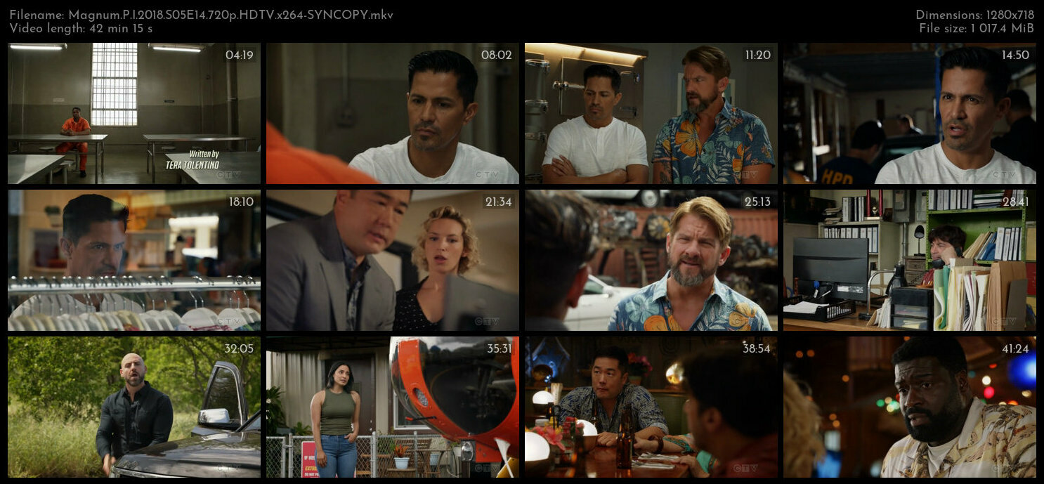 Magnum P I 2018 S05E14 720p HDTV x264 SYNCOPY TGx