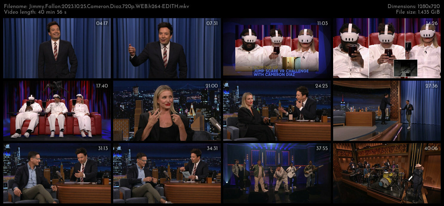 Jimmy Fallon 2023 10 25 Cameron Diaz 720p WEB h264 EDITH TGx