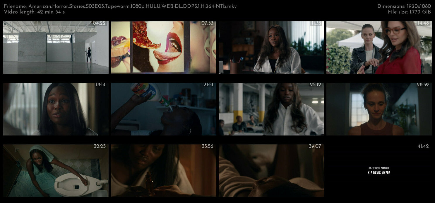 American Horror Stories S03E03 Tapeworm 1080p HULU WEB DL DDP5 1 H 264 NTb TGx