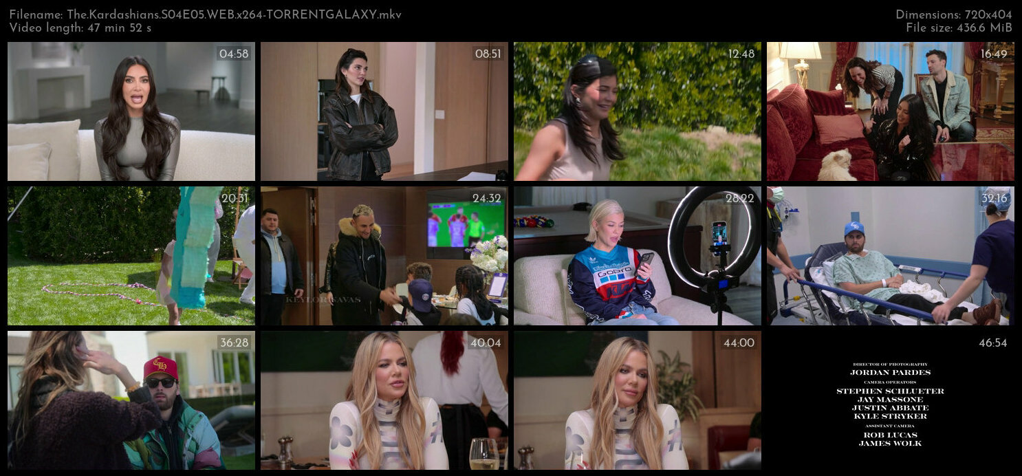 The Kardashians S04E05 WEB x264 TORRENTGALAXY
