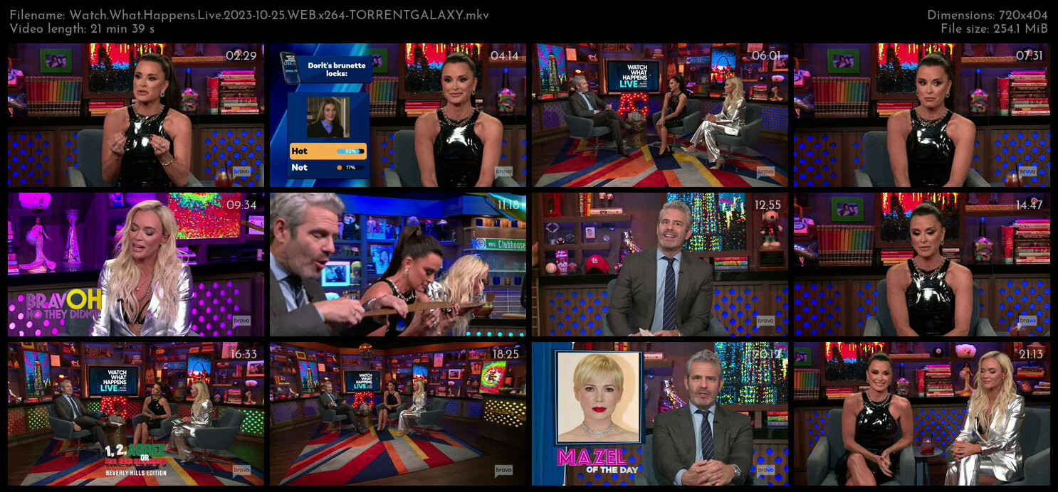 Watch What Happens Live 2023 10 25 WEB x264 TORRENTGALAXY