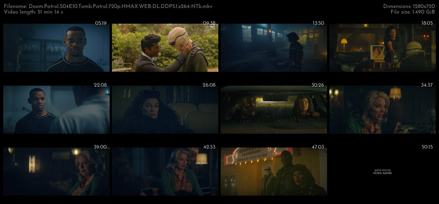 Doom Patrol S04E10 Tomb Patrol 720p HMAX WEB DL DDP5 1 x264 NTb TGx