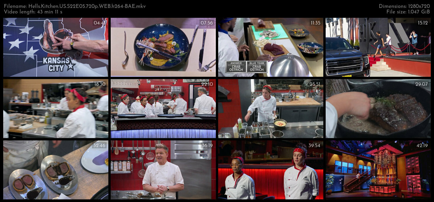 Hells Kitchen US S22E05 720p WEB h264 BAE TGx