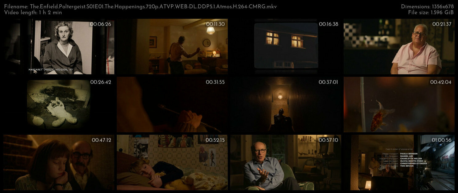 The Enfield Poltergeist S01E01 The Happenings 720p ATVP WEB DL DDP5 1 Atmos H 264 CMRG TGx