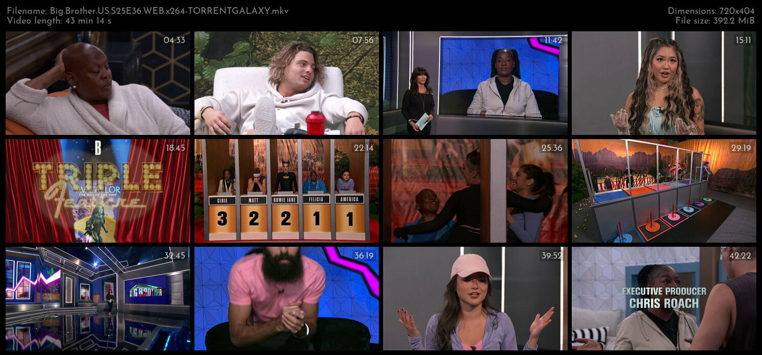 Big Brother US S25E36 WEB x264 TORRENTGALAXY