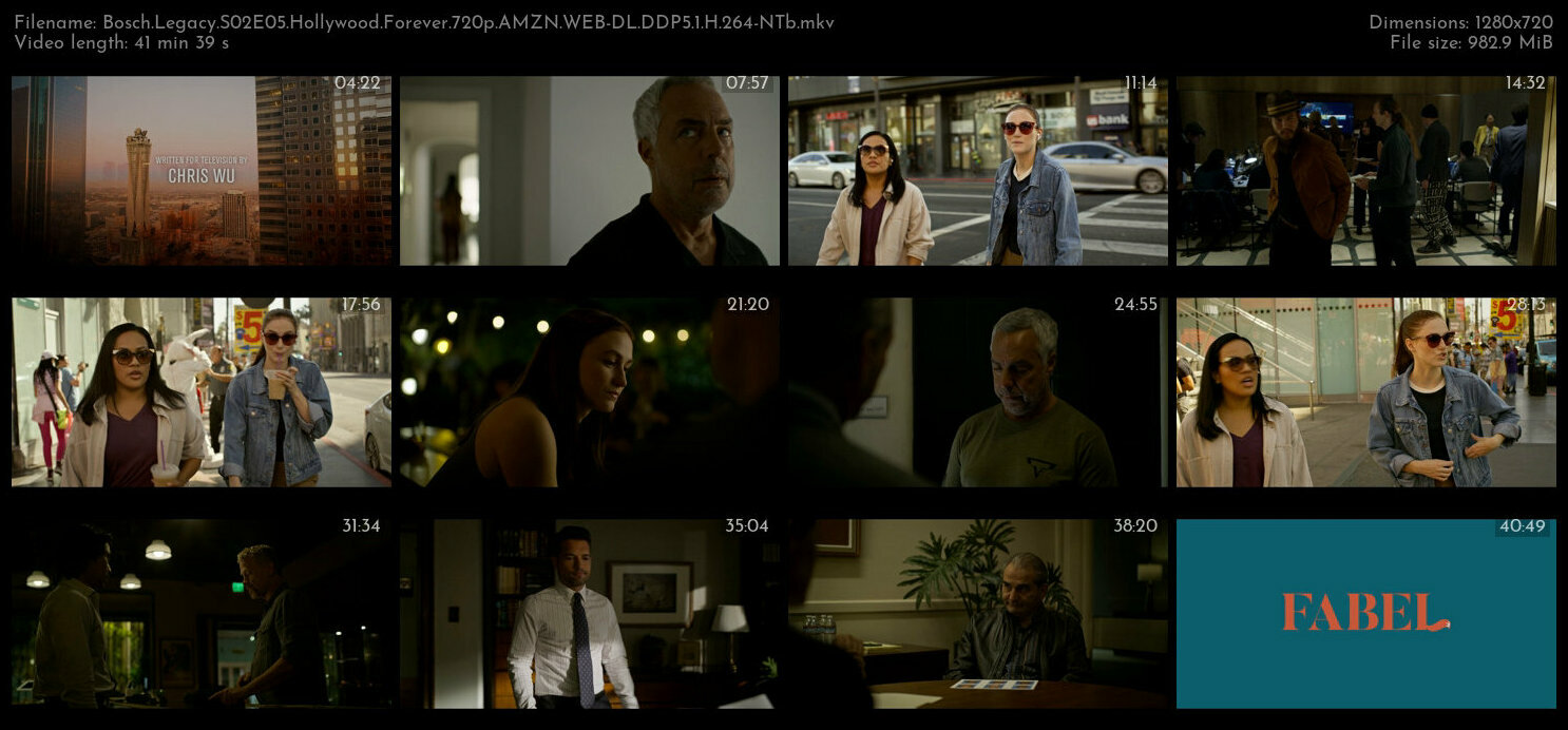 Bosch Legacy S02E05 Hollywood Forever 720p AMZN WEB DL DDP5 1 H 264 NTb TGx