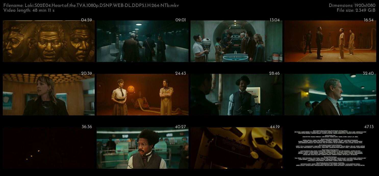 Loki S02E04 Heart of the TVA 1080p DSNP WEB DL DDP5 1 H 264 NTb TGx