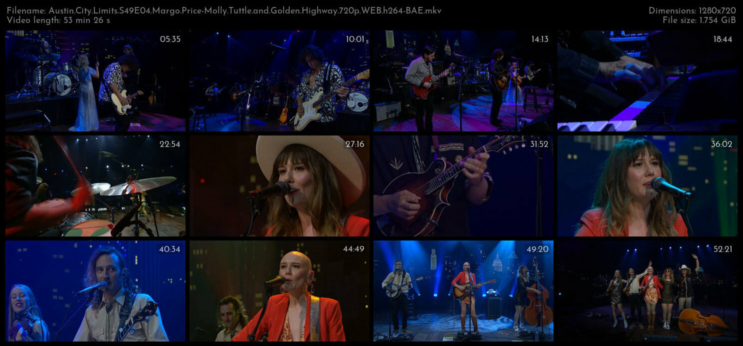 Austin City Limits S49E04 Margo Price Molly Tuttle and Golden Highway 720p WEB h264 BAE TGx