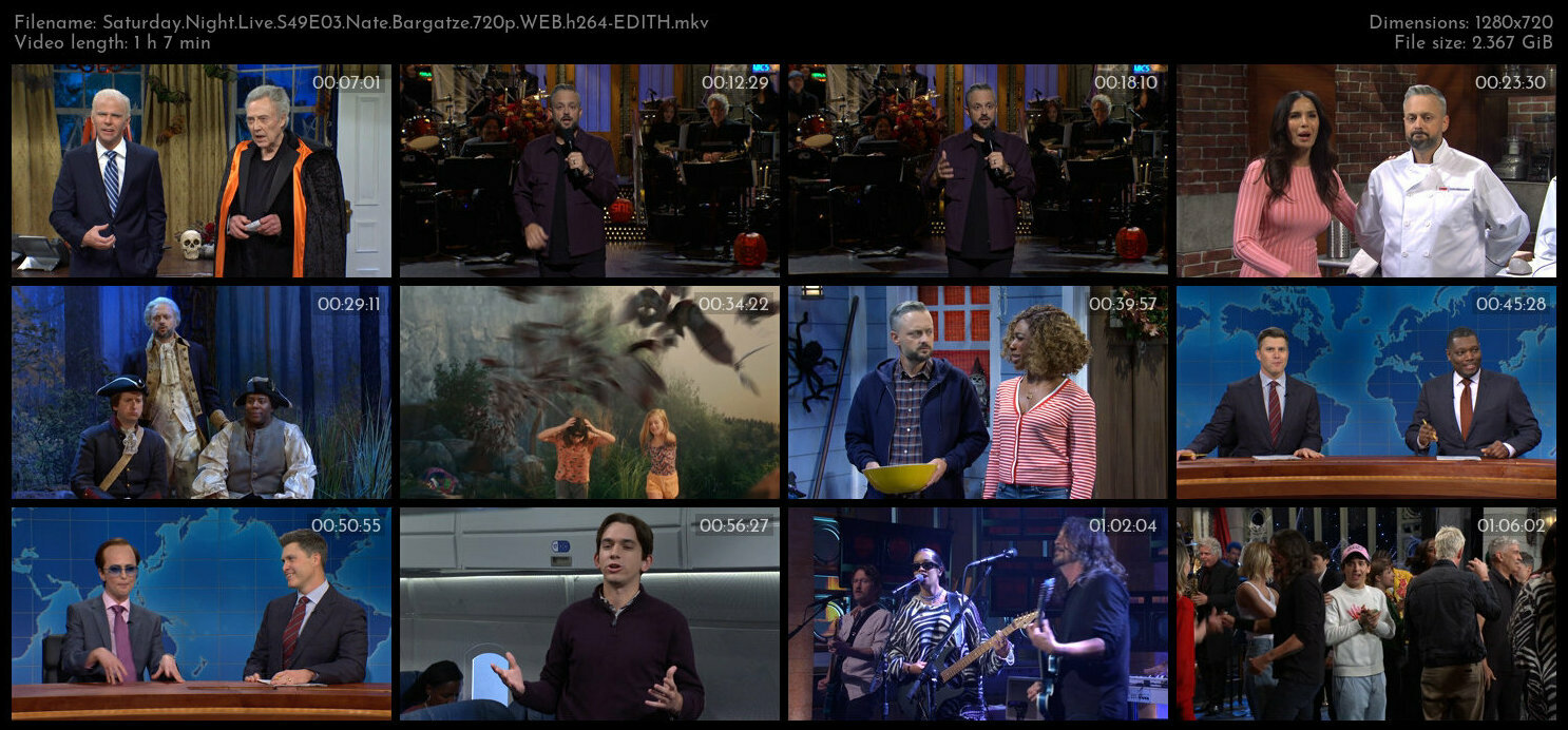 Saturday Night Live S49E03 Nate Bargatze 720p WEB h264 EDITH TGx