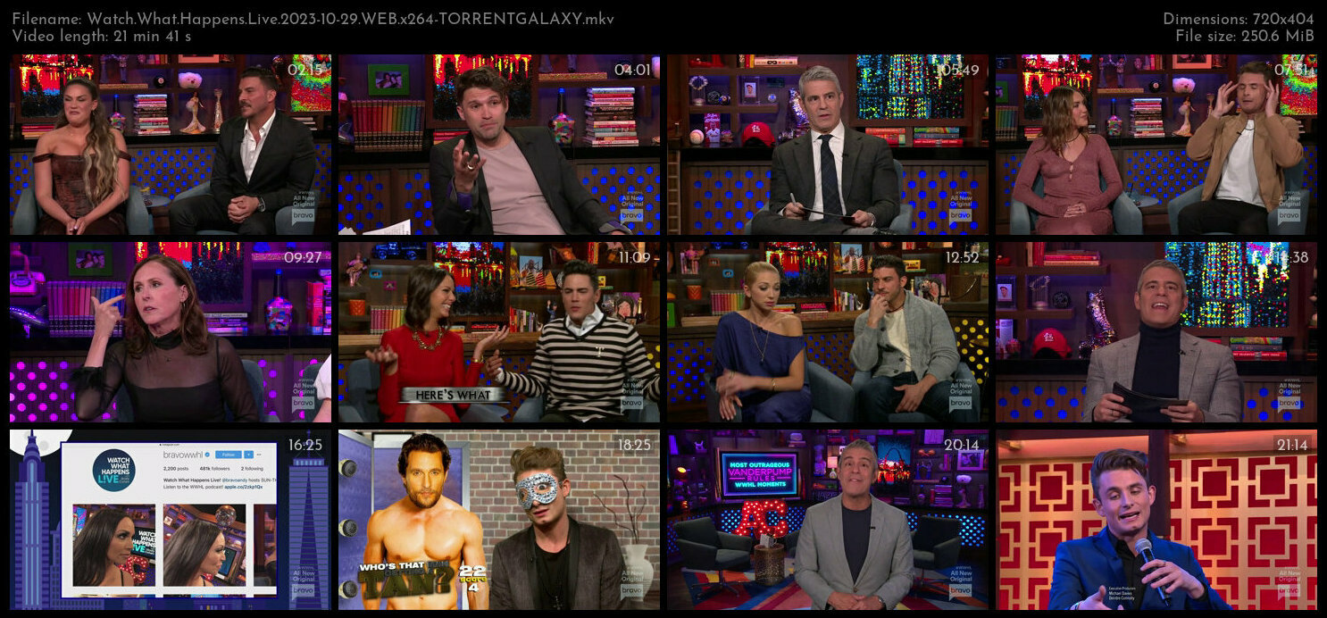 Watch What Happens Live 2023 10 29 WEB x264 TORRENTGALAXY