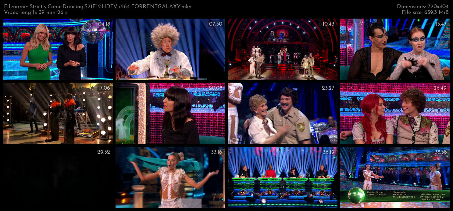 Strictly Come Dancing S21E12 HDTV x264 TORRENTGALAXY