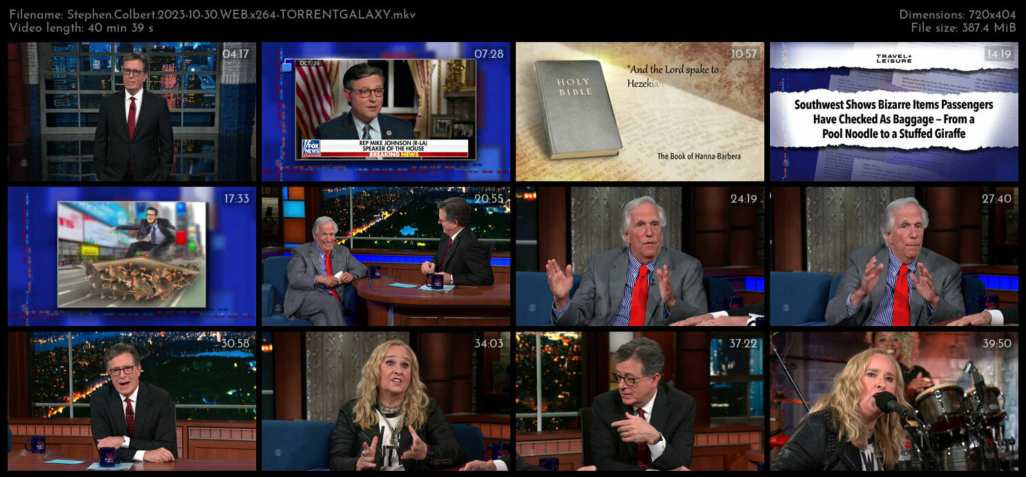 Stephen Colbert 2023 10 30 WEB x264 TORRENTGALAXY