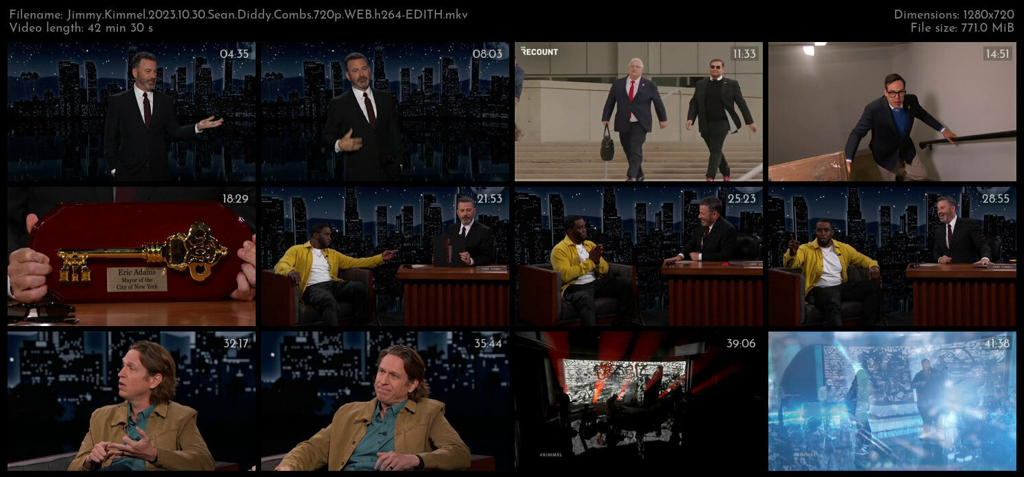 Jimmy Kimmel 2023 10 30 Sean Diddy Combs 720p WEB h264 EDITH TGx