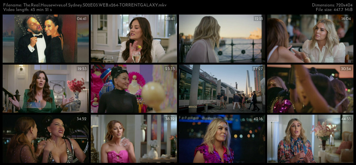 The Real Housewives of Sydney S02E03 WEB x264 TORRENTGALAXY