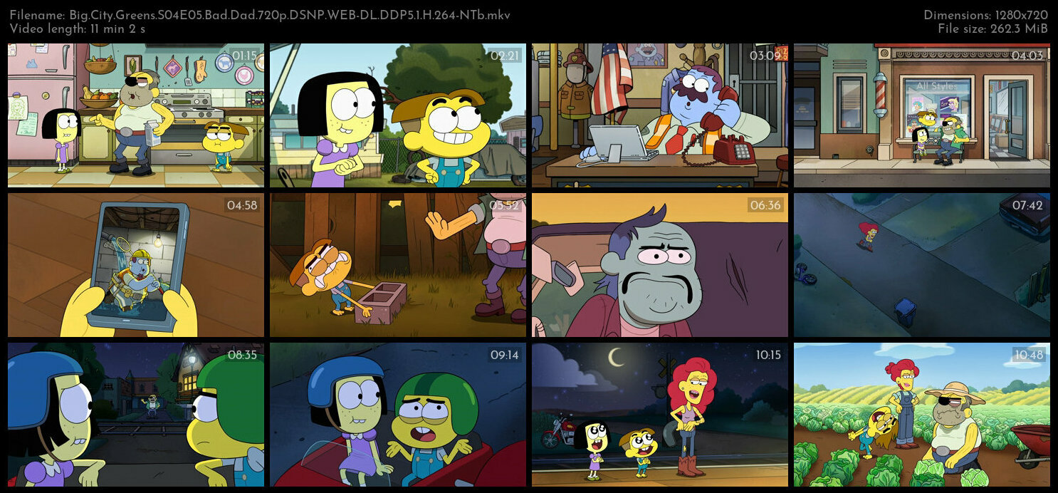 Big City Greens S04E05 Bad Dad 720p DSNP WEB DL DDP5 1 H 264 NTb TGx