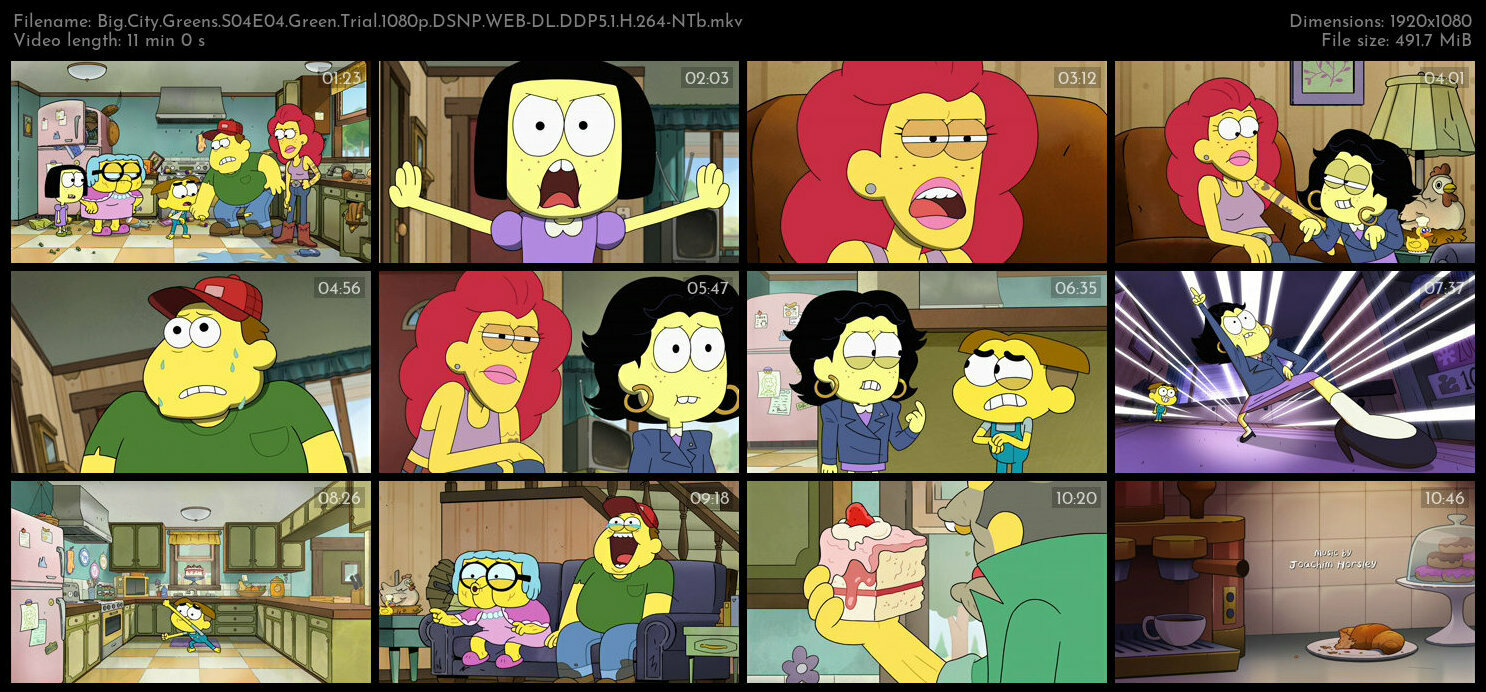 Big City Greens S04E04 Green Trial 1080p DSNP WEB DL DDP5 1 H 264 NTb TGx